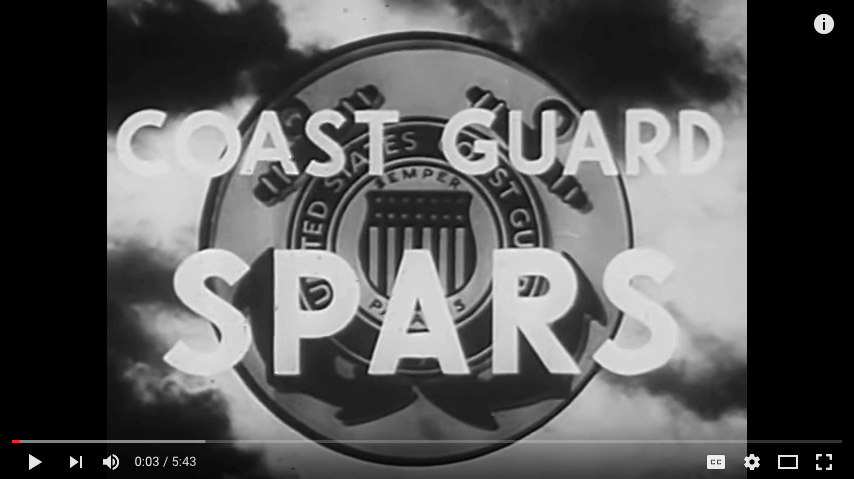 Circa 1943 U.S. Coast Guard Women’s Reserves SPARs Vintage Film